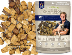 Ernie Els Freeze Dried Beef Liver Treats